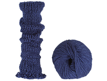 Silk-Merino-Mix - blue