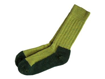 Trekkingsocken - maigrün/tanne - Größe 40/41