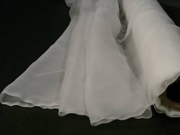 Chiffon-Silk 3,5 - 110cm width - white