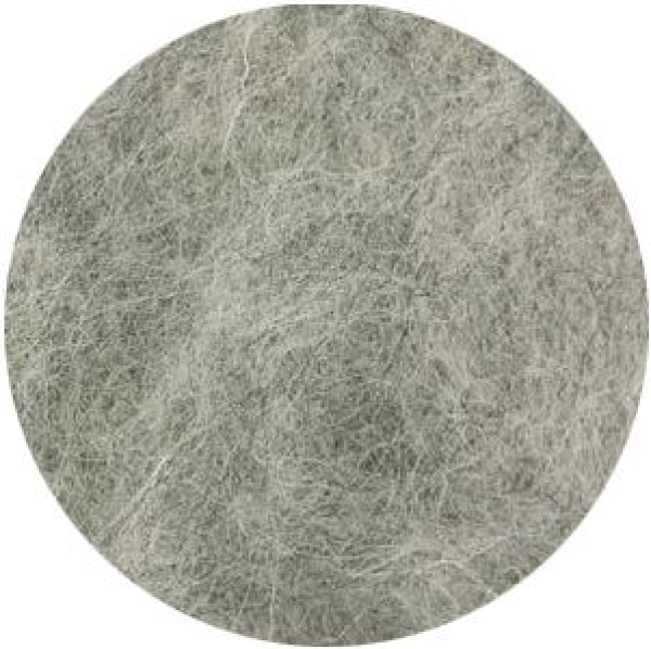 New Zealand Merino wool - light grey - carded, fleece