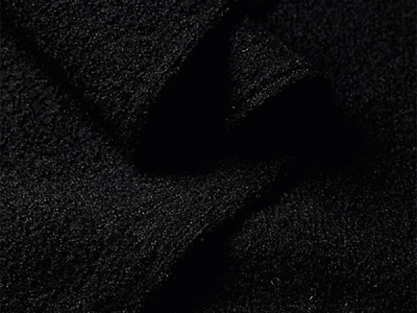 mill knitting tissue - black