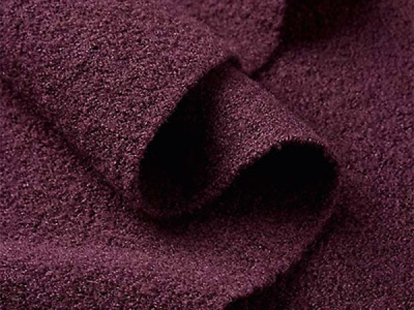 mill knitting tissue - aubergine