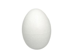 styrofoam egg - medium sized